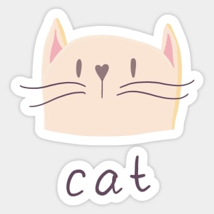 Just a cat Sticker